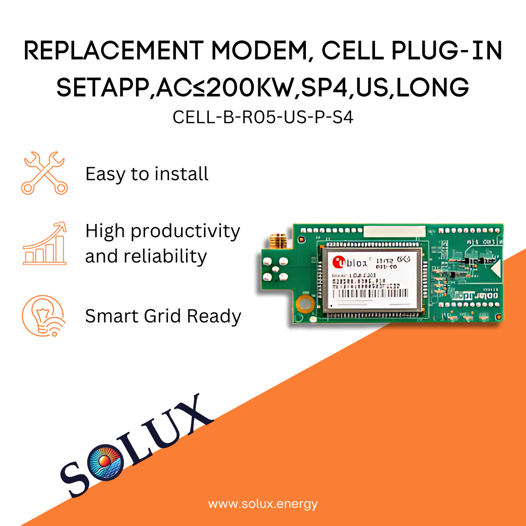 This is an image of Replacement Modem Cell Plug-in, SetApp,AC≤200kW,US Cellular Modem